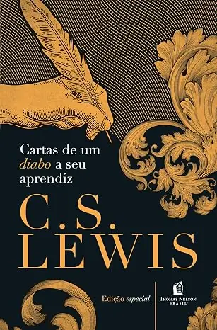 Capa do livro Cartas de um Diabo a Seu Aprendiz, de C. S. Lewis