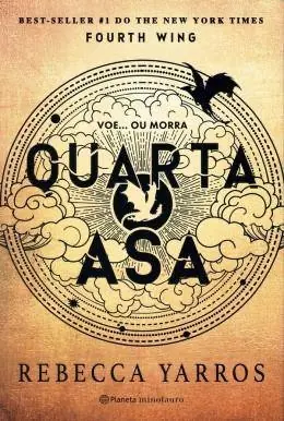 Capa do livro Quarta Asa, de Rebecca Yarros